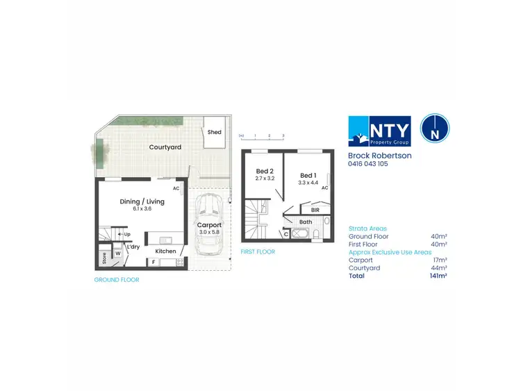 Floorplan of Homely townhouse listing, 143/2 Wall Street, Maylands WA 6051