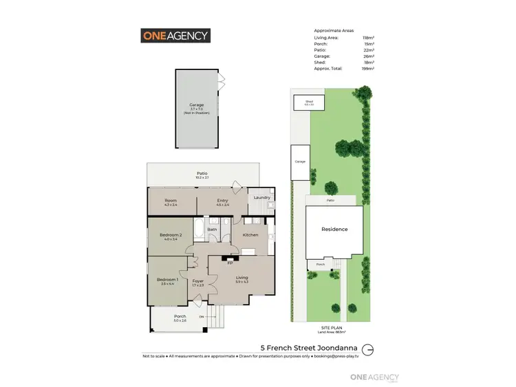 Floorplan of Homely house listing, 5 French Street, Joondanna WA 6060