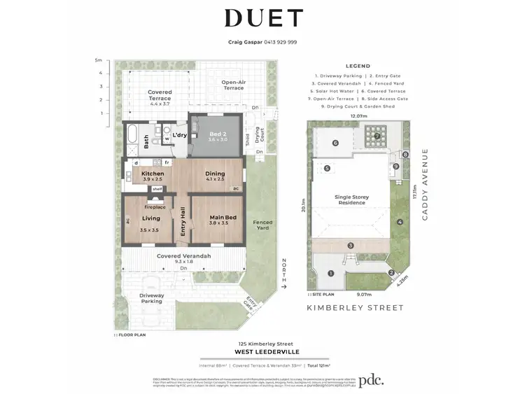 Floorplan of Homely house listing, 125 Kimberley Street, West Leederville WA 6007