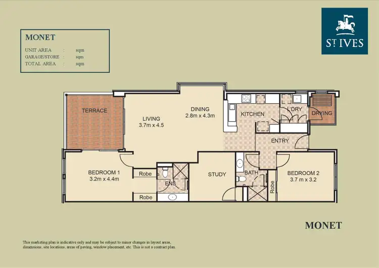 Floorplan of Homely retirement listing, 507/22 Windelya Road, Murdoch WA 6150
