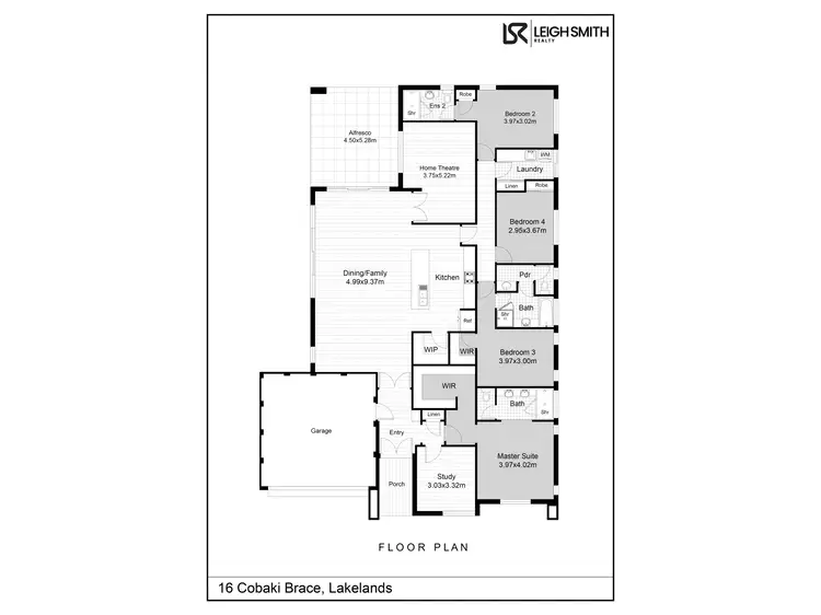 Floorplan of Homely house listing, 16 Cobaki Brace, Lakelands WA 6180