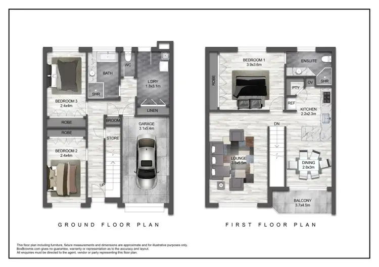 Floorplan of Homely unit listing, 4/27 Samuel Street, Rockingham WA 6168