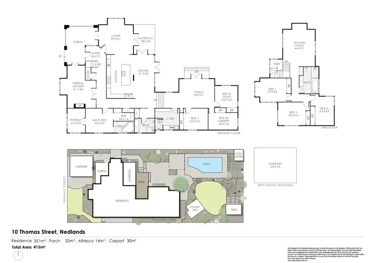 Floorplan of Homely house listing, 10 Thomas Street, Nedlands WA 6009