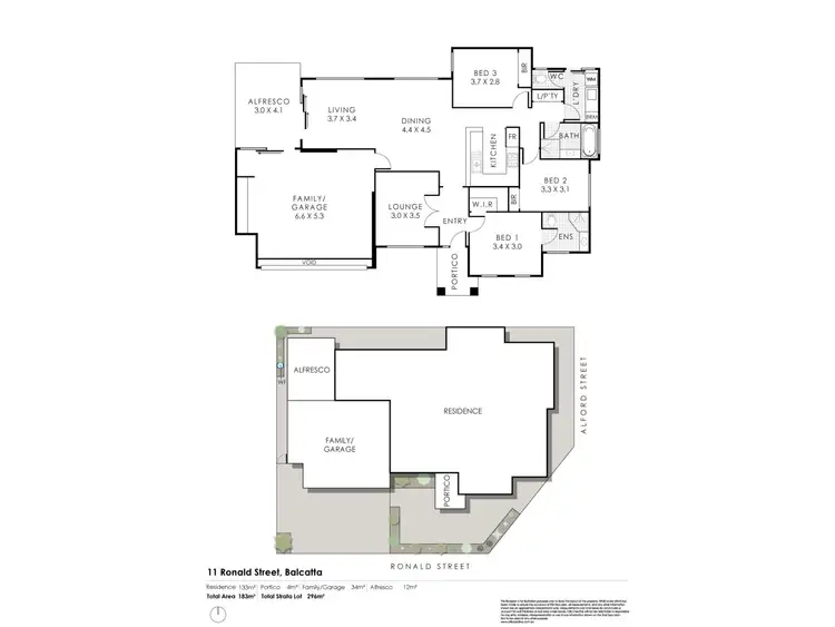 Floorplan of Homely house listing, 11 Ronald Street, Balcatta WA 6021