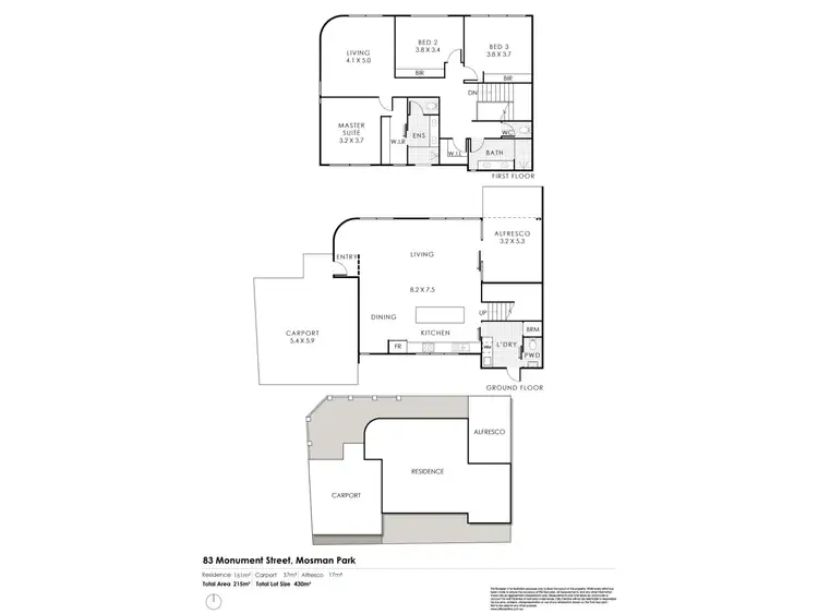 Floorplan of Homely house listing, 83 Monument Street, Mosman Park WA 6012