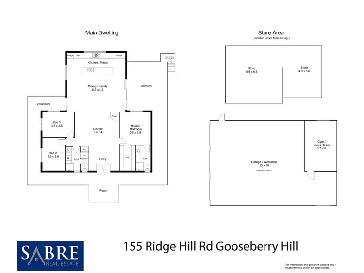 Floorplan of Homely house listing, 155 Ridge Hill Road, Gooseberry Hill WA 6076