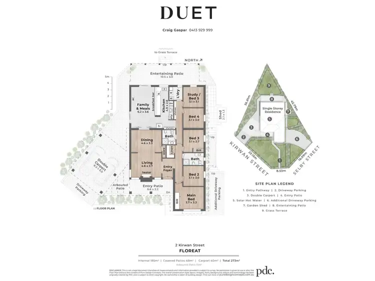 Floorplan of Homely house listing, 2 Kirwan Street, Floreat WA 6014