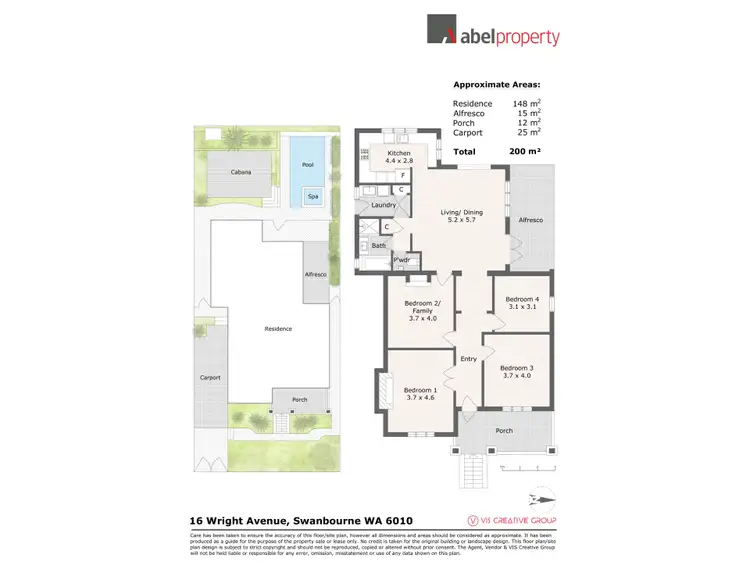 Floorplan of Homely house listing, 16 Wright Avenue, Swanbourne WA 6010