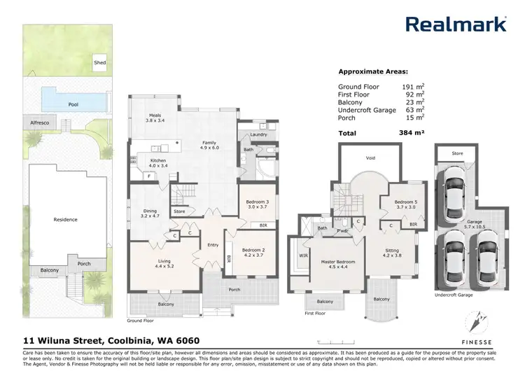 Floorplan of Homely house listing, 11 Wiluna Street, Coolbinia WA 6050