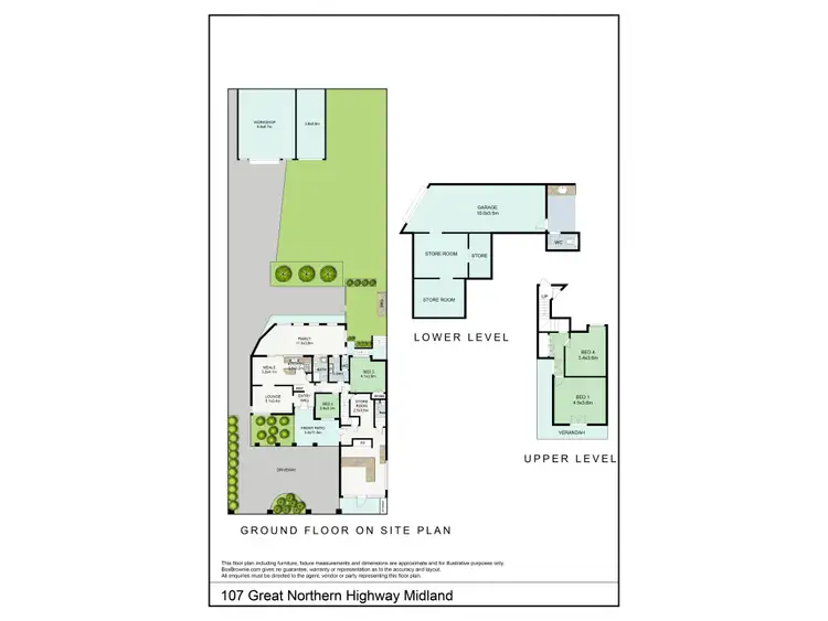 Floorplan of Homely house listing, 107 Great Northern Highway, Midland WA 6056