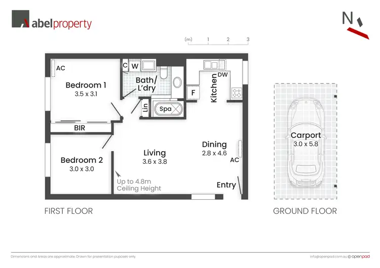 Floorplan of Homely apartment listing, Address available on request
