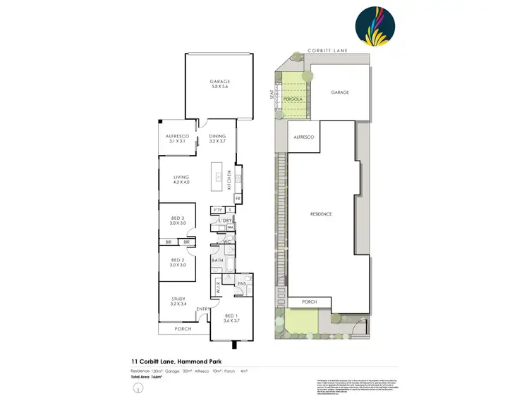 Floorplan of Homely house listing, 11 Corbitt Lane, Hammond Park WA 6164