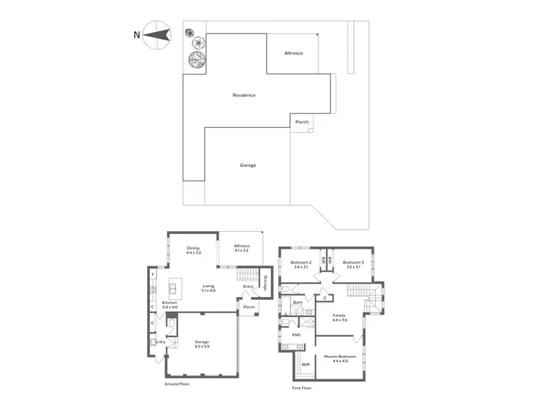 Floorplan of Homely house listing, 156B Burniston Street, Scarborough WA 6019