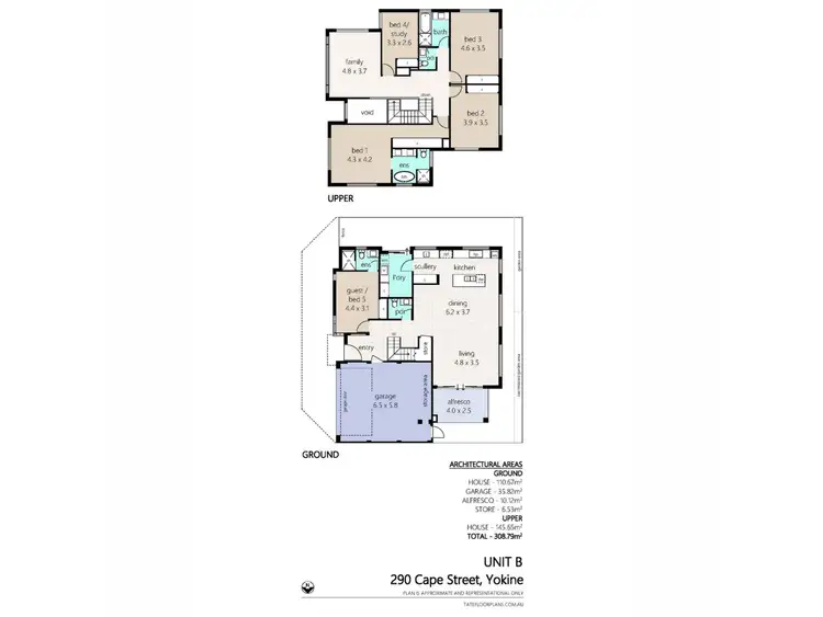 Floorplan of Homely house listing, 290b,c Cape Street, Yokine WA 6060