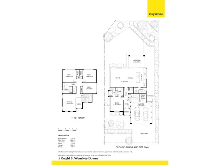 Floorplan of Homely house listing, 5 Knight Street, Wembley Downs WA 6019