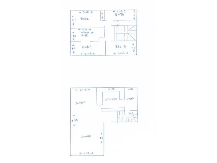 Floorplan of Homely house listing, 3/27 Drabble Road, Scarborough WA 6019