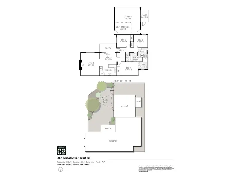 Floorplan of Homely house listing, 317 Hector Street, Tuart Hill WA 6060