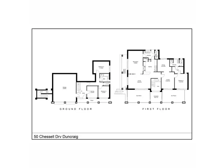 Floorplan of Homely house listing, 50 Chessell Drive, Duncraig WA 6023