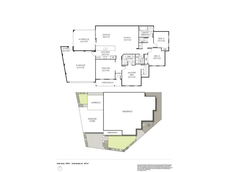 Floorplan of Homely house listing, 45C FREDERICK RD, Hamilton Hill WA 6163