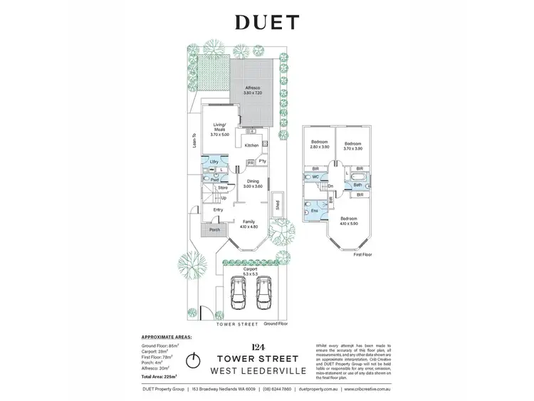 Floorplan of Homely house listing, 124 Tower Street, West Leederville WA 6007