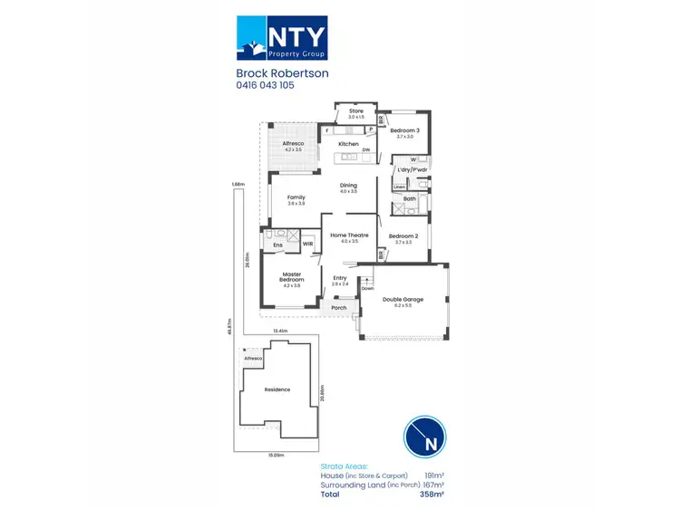 Floorplan of Homely house listing, 21A The Strand, Bayswater WA 6053