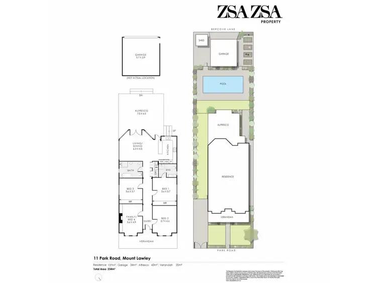 Floorplan of Homely house listing, 11 Park Road, Mount Lawley WA 6050