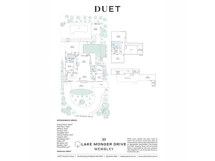 Floorplan of Homely house listing, 53 Lake Monger Drive, Wembley WA 6014