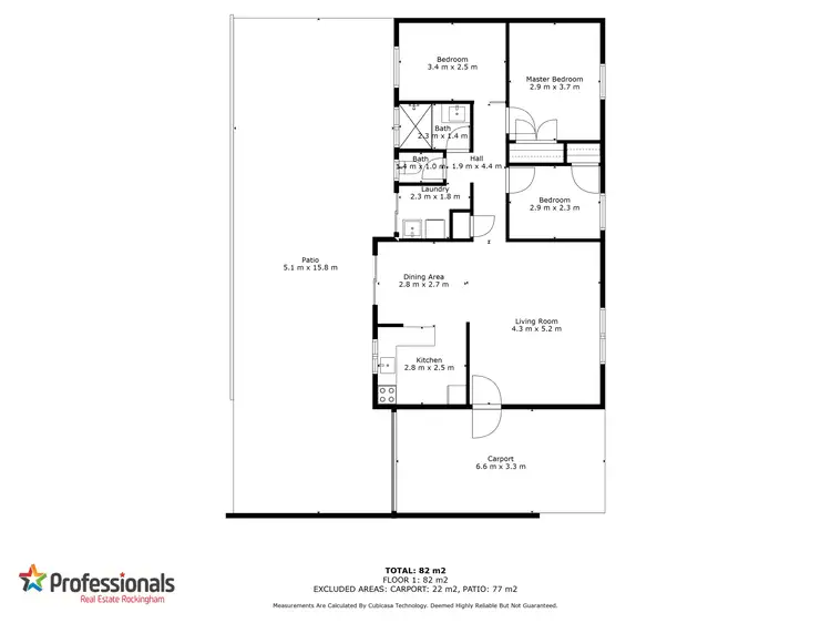 Floorplan of Homely house listing, 2/2 Saskatchewan Way, Greenfields WA 6210