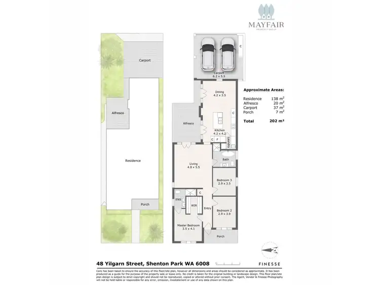 Floorplan of Homely house listing, 48 Yilgarn Street, Shenton Park WA 6008