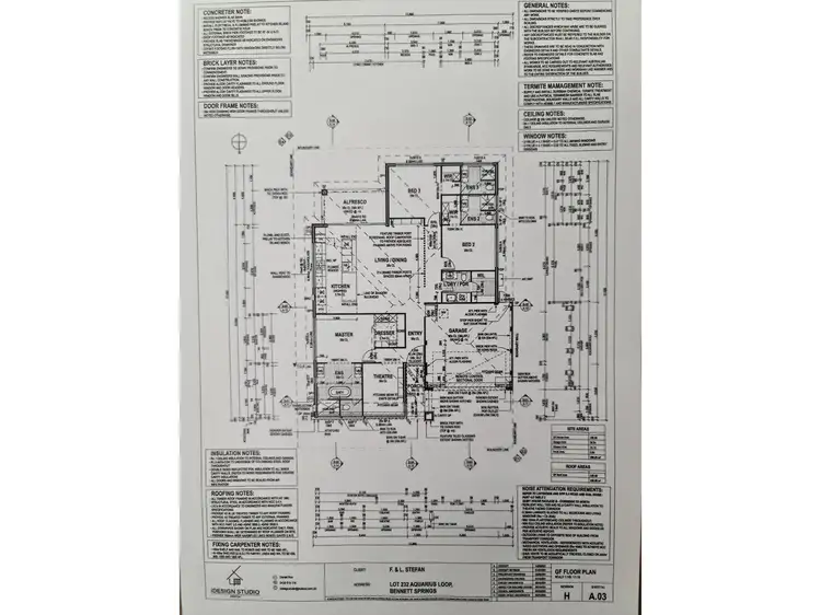 Floorplan of Homely house listing, Lot 2305, 16 Isdell Chase, Brabham WA 6055