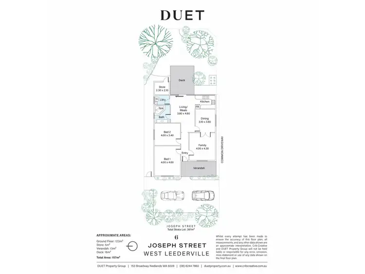 Floorplan of Homely house listing, 6 Joseph Street, West Leederville WA 6007