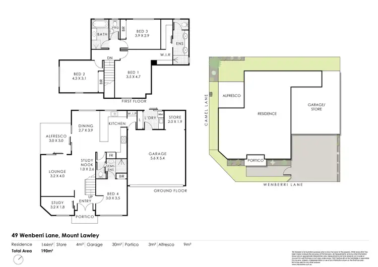 Floorplan of Homely house listing, 49 Wenberi Lane, Mount Lawley WA 6050