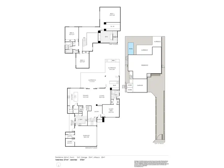 Floorplan of Homely house listing, 10B Ida Street, Balcatta WA 6021