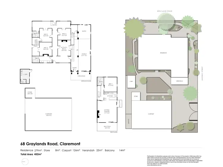 Floorplan of Homely house listing, 68 Graylands Road, Claremont WA 6010