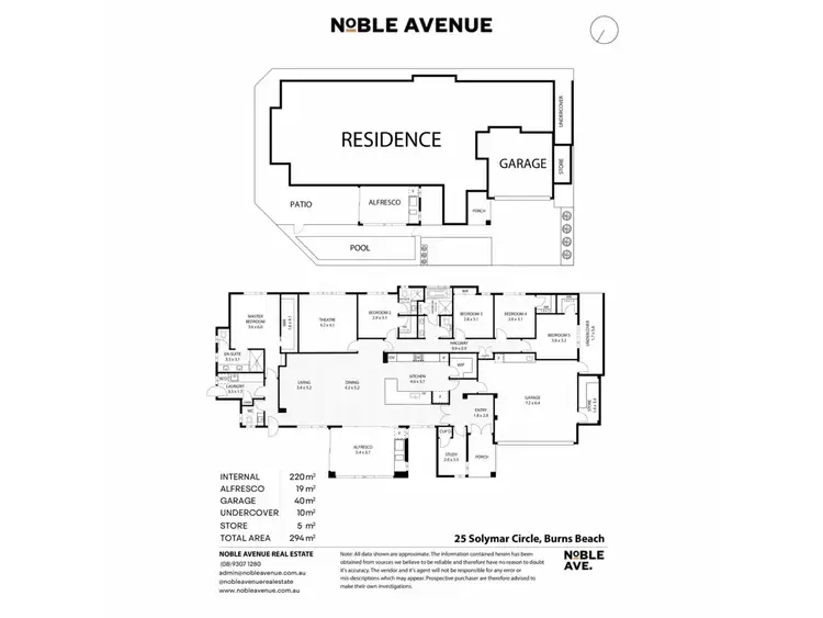 Floorplan of Homely house listing, 25 Solymar Circle, Burns Beach WA 6028