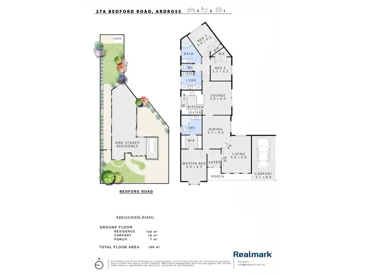 Floorplan of Homely house listing, 27A Bedford Road, Ardross WA 6153