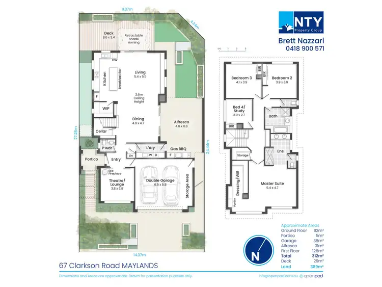 Floorplan of Homely house listing, 67 Clarkson Road, Maylands WA 6051