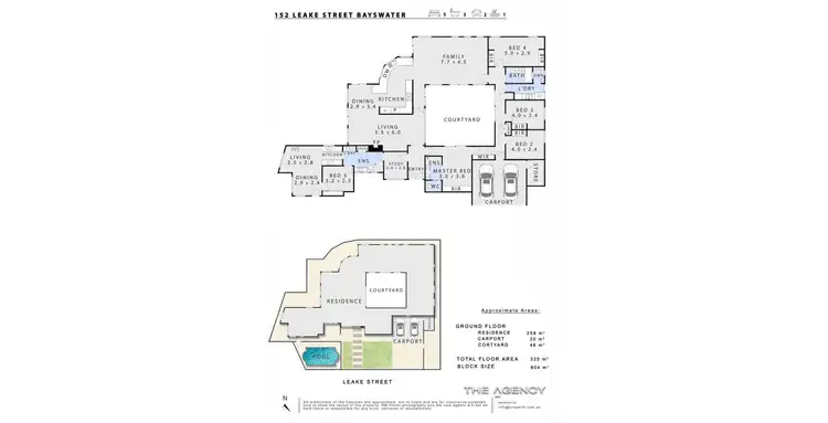 Floorplan of Homely house listing, 152 Leake Street, Bayswater WA 6053