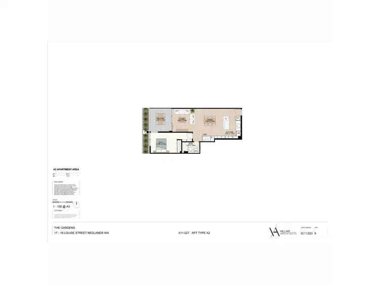 Floorplan of Homely apartment listing, 108/17-19 Louise Street, Nedlands WA 6009