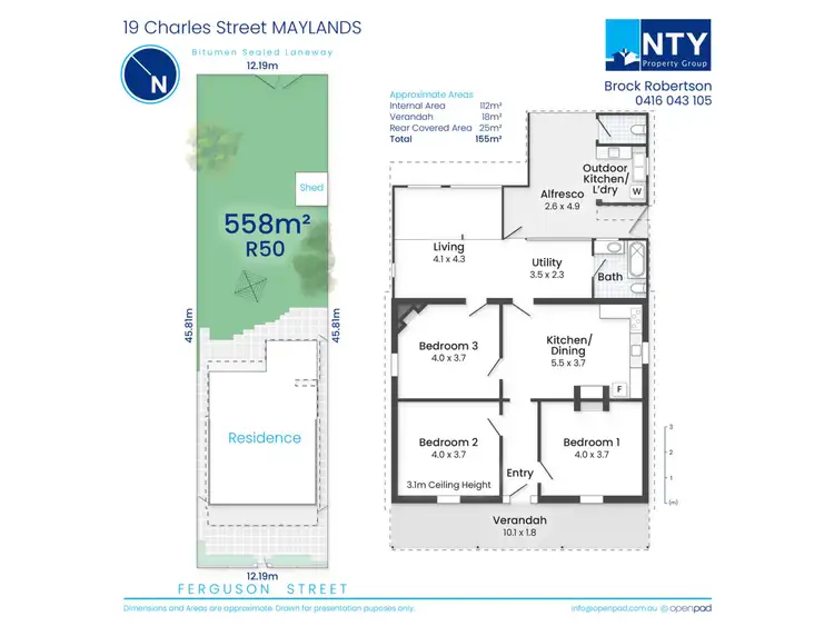 Floorplan of Homely house listing, 19 Charles Street, Maylands WA 6051