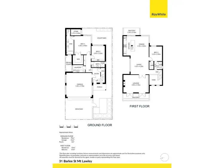 Floorplan of Homely house listing, 31 Barlee Street, Mount Lawley WA 6050