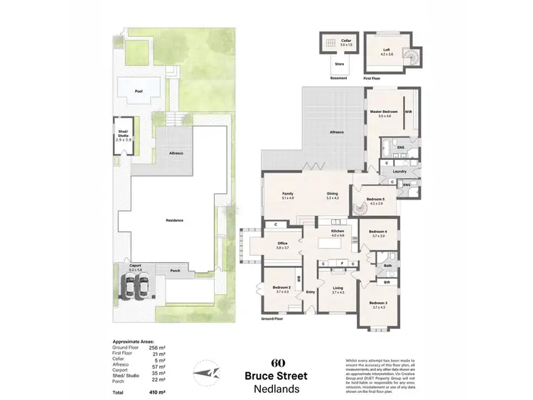 Floorplan of Homely house listing, 60 Bruce Street, Nedlands WA 6009