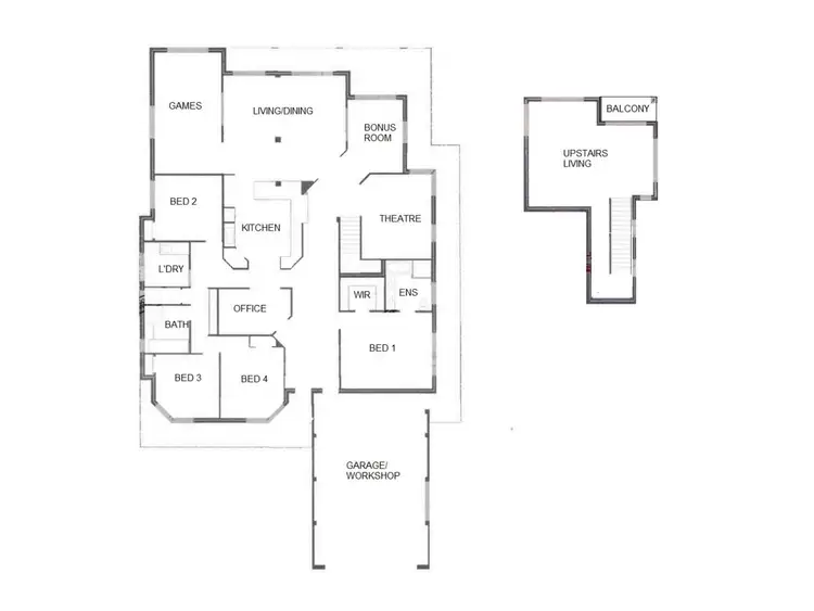 Floorplan of Homely house listing, 21 Fairborn Retreat, Meadow Springs WA 6210