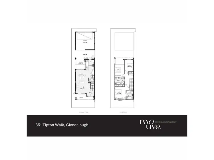 Floorplan of Homely townhouse listing, 13 Tipton Walk, Glendalough WA 6016