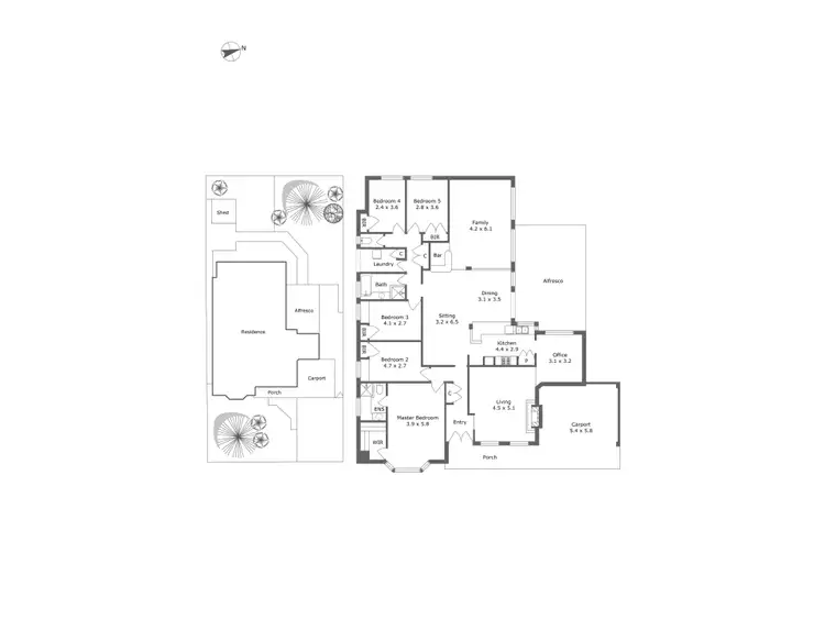 Floorplan of Homely house listing, 31 Dreyer Way, Bull Creek WA 6149