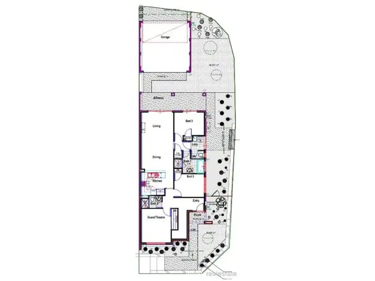 Floorplan of Homely house listing, 26 Aviator Boulevard, Clarkson WA 6030