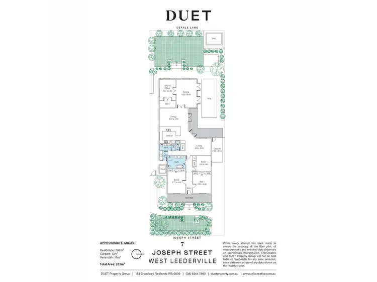 Floorplan of Homely house listing, 7 Joseph Street, West Leederville WA 6007
