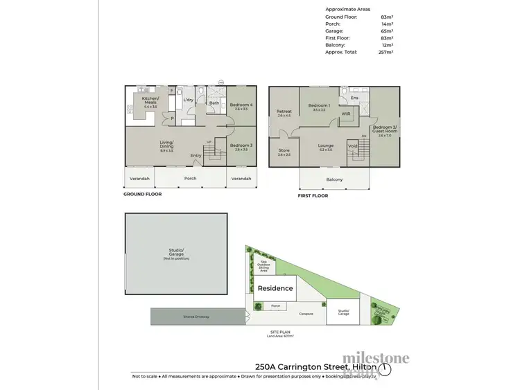 Floorplan of Homely house listing, 250A Carrington Street, Hilton WA 6163