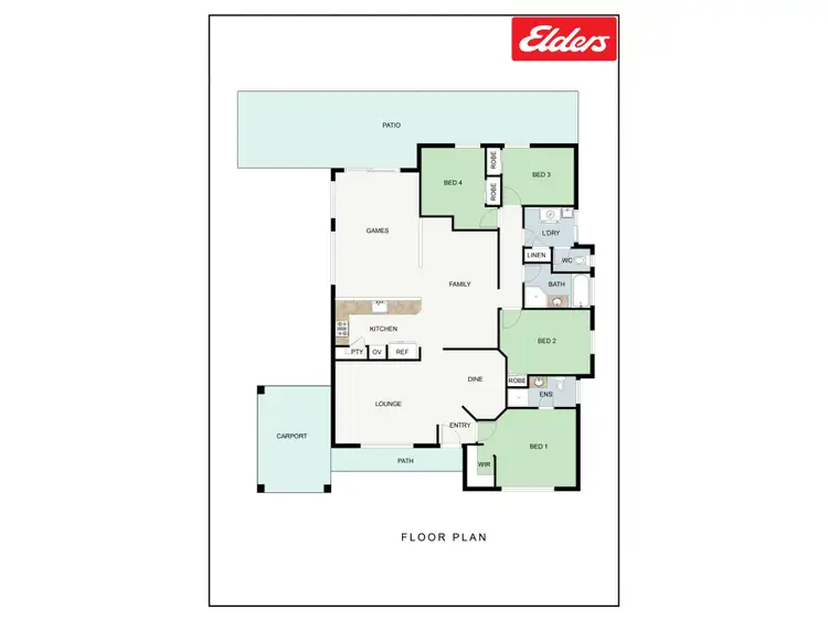 Floorplan of Homely house listing, 59 Kingsbridge Road, Warnbro WA 6169