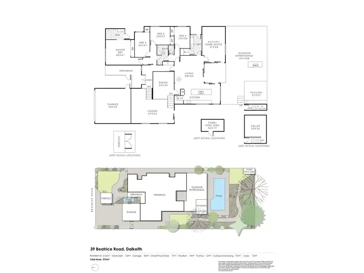 Floorplan of Homely house listing, 39 Beatrice Road, Dalkeith WA 6009